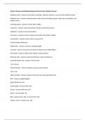 Dietary Therapy and Pathophysiological Process Exam Solution Manual&period;