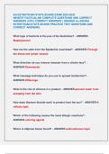 GA ESTHETICIAN STATE BOARD EXAM 2024-2025  NEWEST&excl;&excl;&excl;ACTUAL400 COMPLETE QUESTIONS AND CORRECT  ANSWERS &lpar;100&percnt; CORRECT ANSWERS &rpar; GRADED A&plus;&sol;2024GA  ESTHETICIAN STATE BOARD PRACTICE TEST QUESTIONS AND  CORRECT ANSWERS&period;