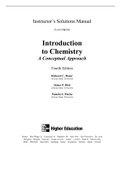 Introduction to Chemistry, Bauer - Solutions, summaries, and outlines.  2022 updated