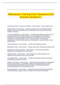   Mathnasium Training Exam Questions And Answers Graded A&plus;&period;