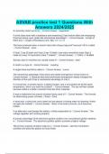ASVAB practice test 1 Questions With Answers 2024&sol;2025