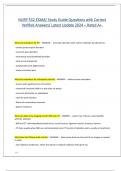 NURP 532 EXAM&sol; Study Guide Questions with Correct  Verified Answers&sol; Latest Update 2024 &ndash; Rated A&plus;&period;