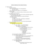 Medical Conditions That Complicate Pregnancy - Study Guide|Graded A|2022|