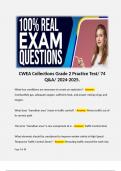 CWEA Collections Grade 2 Practice Test&sol; 74 Q&A&sol; 2024-2025&period; 