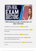 CWEA Collections Grade 2 Practice Test&sol; 70&plus; Q&A&sol; 2024-2025&period; 