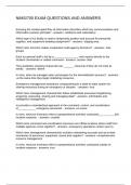 NIMS&sol;700 EXAM QUESTIONS AND ANSWERS