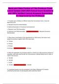 MaryLand State Portion of Title Producer Exam Latest Update 2024-2025 Actual Exam Questions and 100&percnt; Verified Correct Answers Guaranteed A&plus; Approved by the Professor