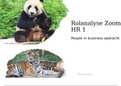Rolanalyse HR 1   PowerPointpresentatie 