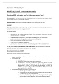 Samenvatting Inleiding tot Macro-economie - Schakeljaar Bedrijfskunde - Vrije Universiteit Brussel (VUB) - 17/20