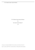 IT 210 5-1 Final Project Milestone&colon; Two-Technology Solutions and Recommendations &lpar;IT210&rpar; 