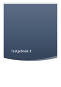 Samenvatting &sol; Tentamen Hulpmiddel Testgebruik 1 &lpar;Toegepaste Psychologie Groningen&rpar;