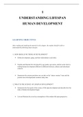 Life-Span Human Development, Sigelman - Solutions, summaries, and outlines.  2022 updated