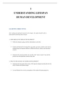 Life-Span Human Development&comma; Sigelman - Solutions&comma; summaries&comma; and outlines&period;  2022 updated