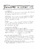 CHAPTER -15 CHEMISTRY IN EVERYDAY LIFE 