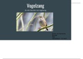 Biologie presentatie over vogelzang
