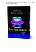 SOLUTION MANUAL ENGINEERING ELECTROMAGNETICS BY WILLIAM H. HAYT 8TH EDITION COMPLETE CHAPTERS