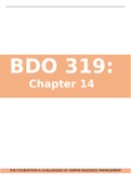 BDO319 Unit 2: chapter 14