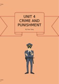 Criminology Unit 4: Crime & Punishment