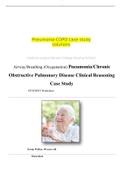 Airway&sol;Breathing &lpar;Oxygenation&rpar; Pneumonia&sol;Chronic Obstructive Pulmonary Disease Clinical Reasoning Case Study &lpar;NEW 2021&rpar;