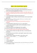 HIEU 201 CHAPTER 5 QUIZ / HIEU201 CHAPTER 5 QUIZ (COMPLETE ANSWERS -100% VERIFIED) LIBERTY UNIVERSITY (LATEST 2022)