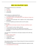 HIEU 201 CHAPTER 7 QUIZ / HIEU201 CHAPTER 7 QUIZ (COMPLETE ANSWERS -100% VERIFIED) LIBERTY UNIVERSITY (LATEST 2022)