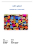 Module opdracht - Plannen en Organiseren (CIJFER 9)