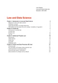 Summary Law and Data Science (JBL120/JBL125) 2021/2022