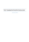 TEST BANK  PATHOPHYSIOLOGY