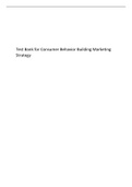 Test Bank for Consumer Behavior Building Marketing Strategy.pdf