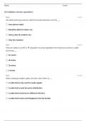  ELECTRICAL LVL 3 MOD 10 VOICE&comma; DATA&comma; AND VIDEO QUESTIONS AND ANSWERS