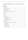 Samenvatting Psychiatrie
