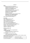 Summary exam material Linguistics/Linguistics Eng-VT-1 COMPLETE