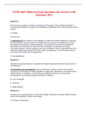 2022&lowbar;NURS 6665 Midterm Exam Questions and Answers with Explanations