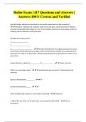 Butler Exam &vert; 417 Questions and Answers &vert; Answers 100&percnt; Correct and Verified