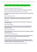 C468 WGU Information Management Questions And Answers&semi;Best score A&plus;