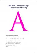 Test Bank For Pharmacology Connections to Nursing Practice 5th Edition by Michael Adams&comma; Carol Urban Chapter 185 &vert;Complete Guide 2025