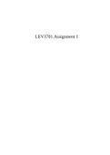 LEV3701 Assignment 1