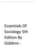 Essentials Of Sociology 5th Edition By Giddens - Richard P.pdf