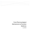 From Pharmacological Mechanisms to Precision Medicine