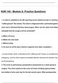 NUR 145 - Module A Practice Questions&period;pdf