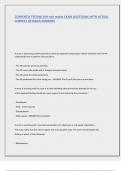 CURRENTLY TESTING LVN exit retake EXAM QUESTIONS WITH ACTUAL  CORRECT DETAILED ANSWERS 