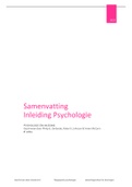 Samenvatting Inleiding Psychologie - Philip Zimbardo 