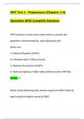 Package deal EMT BASIC FINAL EXAM STUDY BUNDLE PACK SOLUTION &lpar;VERIFIED&rpar;
