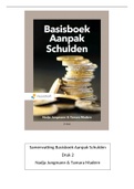 Samenvatting Basisboek aanpak schulden Druk 2, ISBN: 9789001738921  Materiele Hulpverlening (SW2C07)