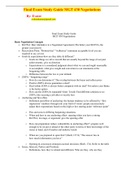 Final Exam Study Guide MGT 430 Negotiations