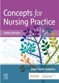 Test Bank For Concepts for Nursing Practice 3rd Edition by Jean Foret Giddens&sol; Full Solution