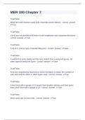 MER 330 Chapter 7 Question and answers already pass 2024&sol;2025