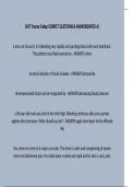 EMT Trauma Fisdap CORRECT QUESTIONS & ANSWERS&lpar;RATED A&rpar;