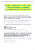 BIOD171 EXAM QUESTIONS WITH  VERIFIED CORRECT ANSWERS &vert;&vert;  ALREADY GRADED A&plus; <UPDATED> 
