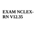 NCLEX-RN V12&period;35 EXAM